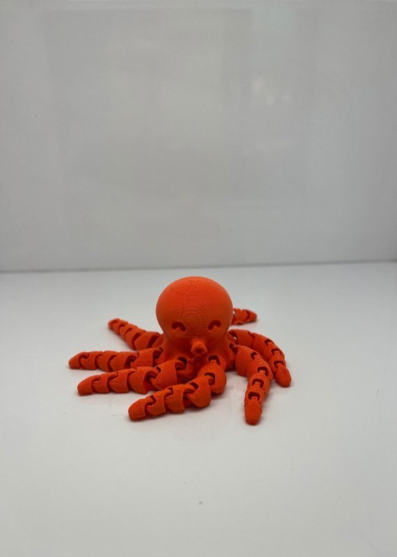 Ahtapot Figür - 3D Garajı