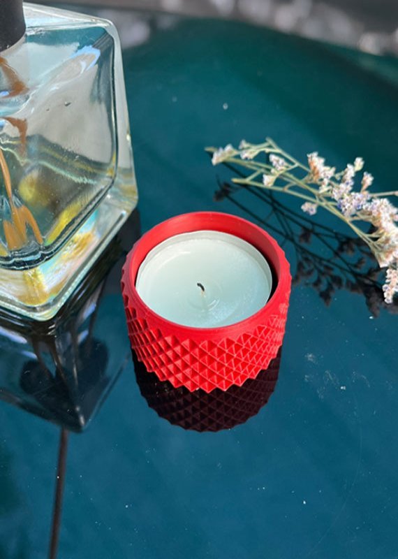 Mini Tealight Mumluk - 3D Garajı